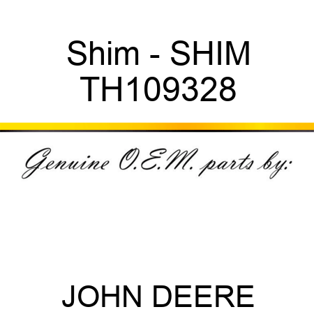 Shim - SHIM TH109328