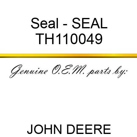 Seal - SEAL TH110049