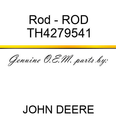 Rod - ROD TH4279541