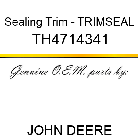 Sealing Trim - TRIMSEAL TH4714341