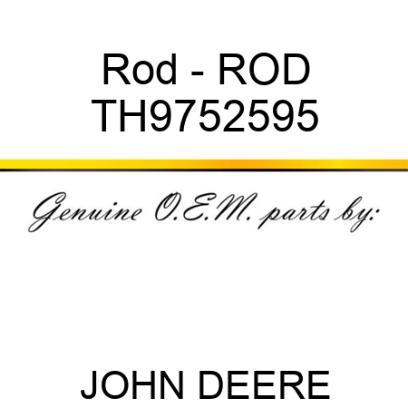 Rod - ROD TH9752595