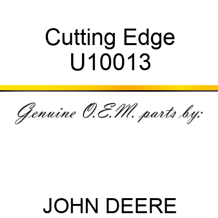 Cutting Edge U10013