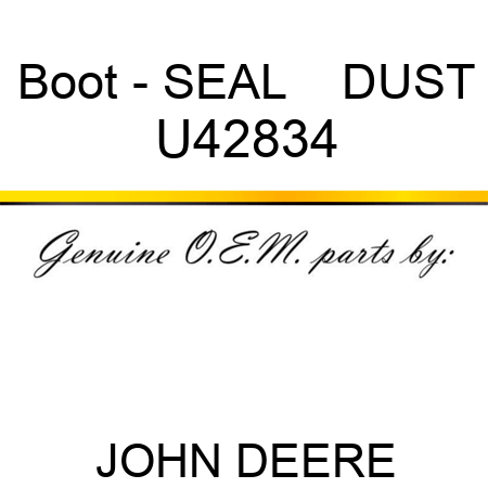 Boot - SEAL    ,DUST U42834