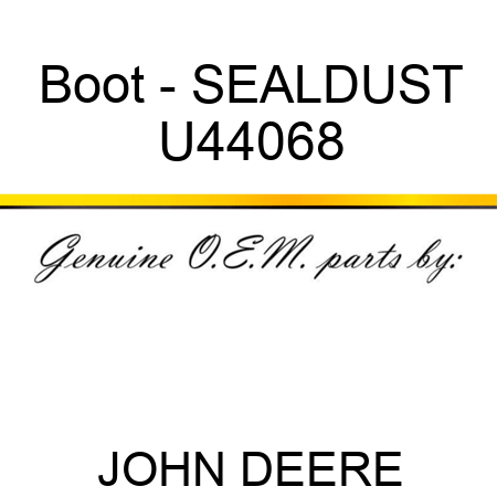 Boot - SEAL,DUST U44068