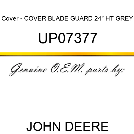 Cover - COVER, BLADE GUARD, 24