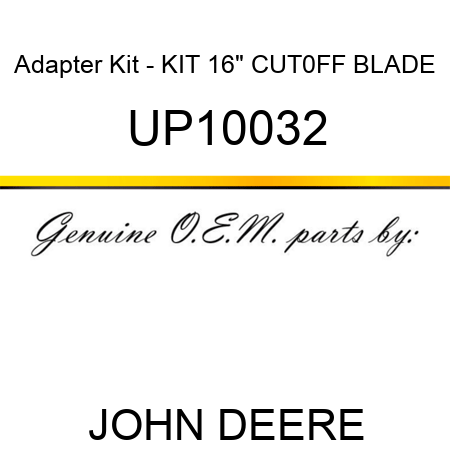 Adapter Kit - KIT, 16