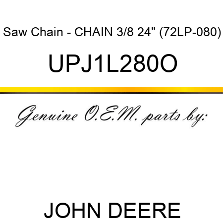 Saw Chain - CHAIN 3/8 24