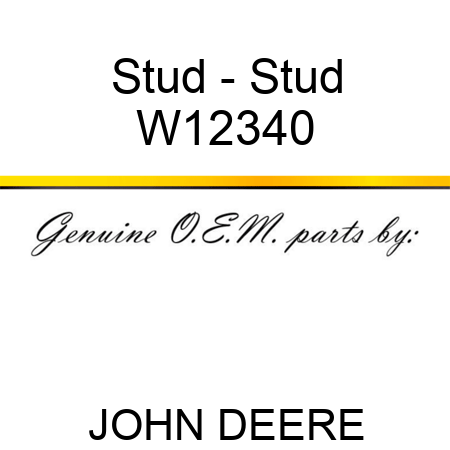 Stud - Stud W12340