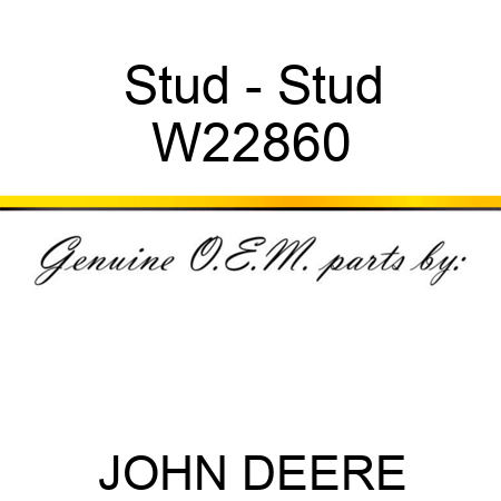 Stud - Stud W22860