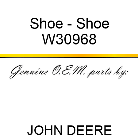 Shoe - Shoe W30968