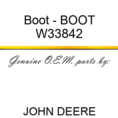 Boot - BOOT W33842