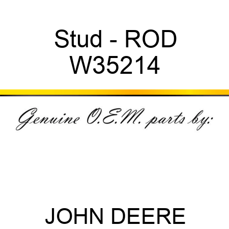 Stud - ROD W35214