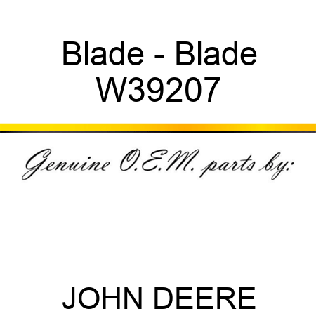 Blade - Blade W39207
