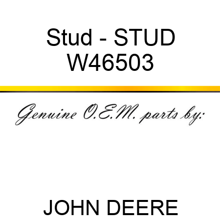 Stud - STUD W46503