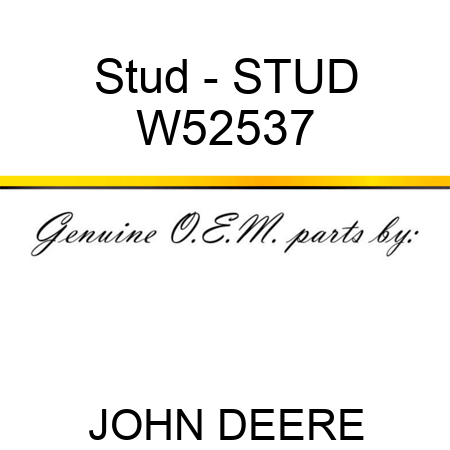 Stud - STUD W52537