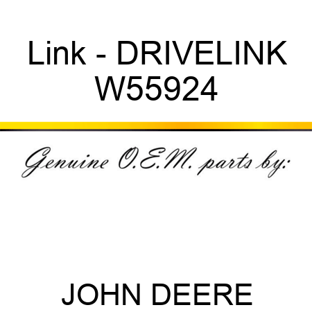 Link - DRIVELINK W55924