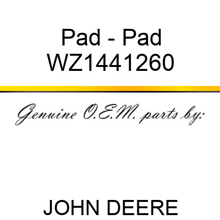 Pad - Pad WZ1441260