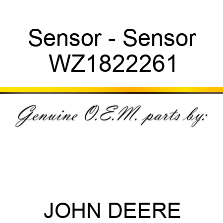 Sensor - Sensor WZ1822261