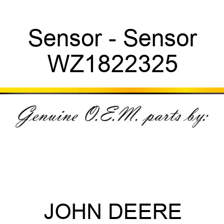 Sensor - Sensor WZ1822325