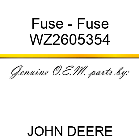 Fuse - Fuse WZ2605354