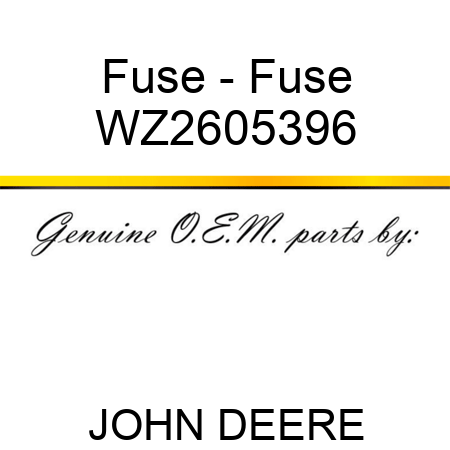 Fuse - Fuse WZ2605396