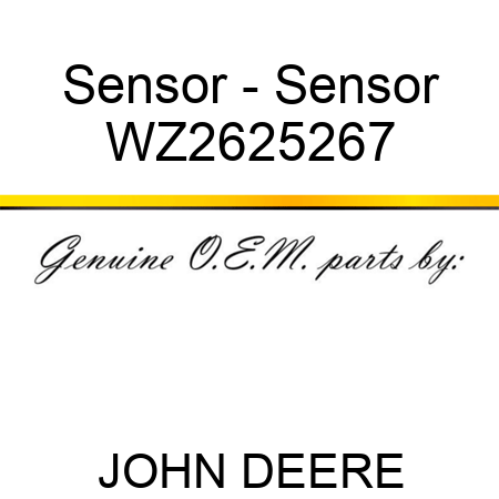 Sensor - Sensor WZ2625267