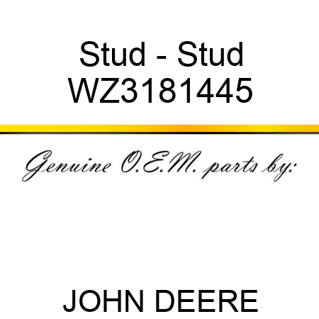 Stud - Stud WZ3181445