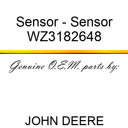 Sensor - Sensor WZ3182648