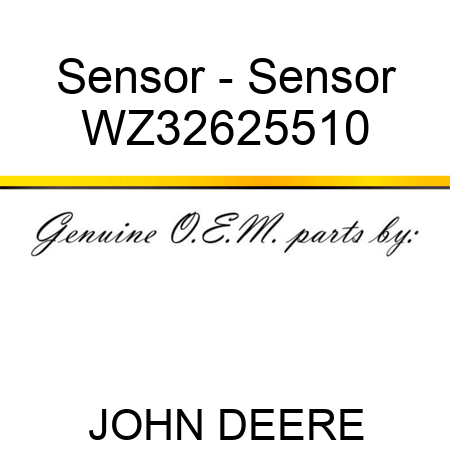 Sensor - Sensor WZ32625510