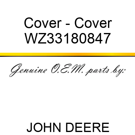 Cover - Cover WZ33180847