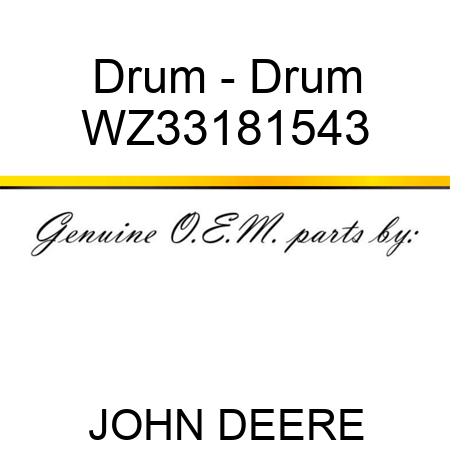 Drum - Drum WZ33181543