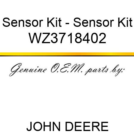 Sensor Kit - Sensor Kit WZ3718402