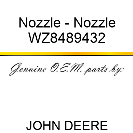 Nozzle - Nozzle WZ8489432