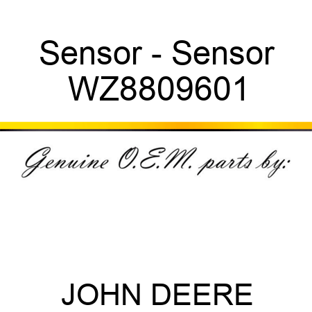 Sensor - Sensor WZ8809601