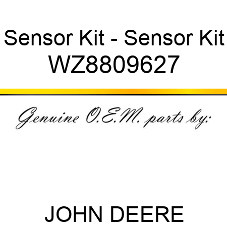 Sensor Kit - Sensor Kit WZ8809627