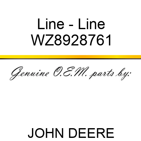 Line - Line WZ8928761