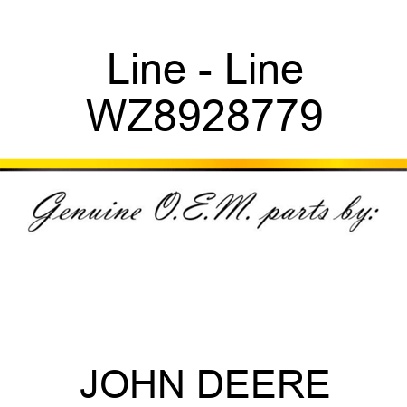 Line - Line WZ8928779