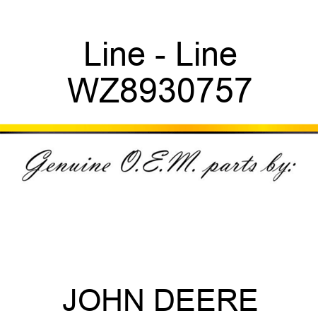 Line - Line WZ8930757