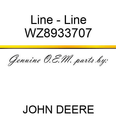 Line - Line WZ8933707