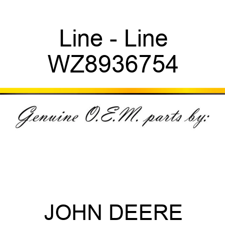 Line - Line WZ8936754