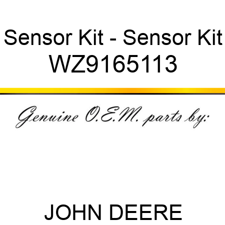 Sensor Kit - Sensor Kit WZ9165113