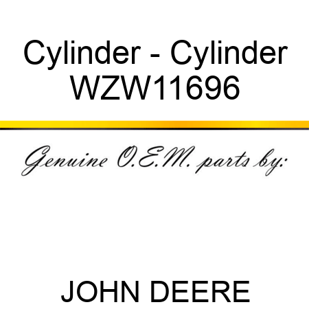 Cylinder - Cylinder WZW11696