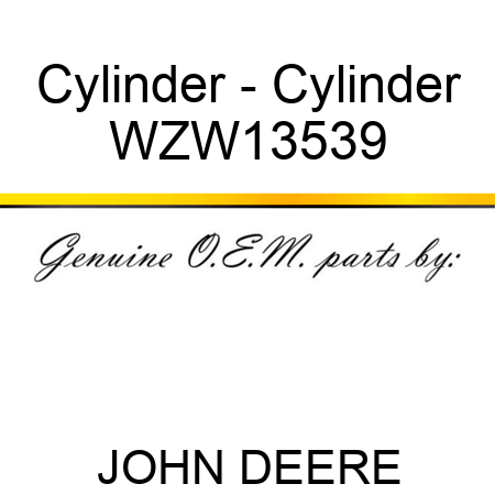 Cylinder - Cylinder WZW13539