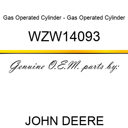 Gas Operated Cylinder - Gas Operated Cylinder WZW14093