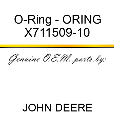 O-Ring - ORING X711509-10
