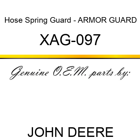 Hose Spring Guard - ARMOR GUARD XAG-097
