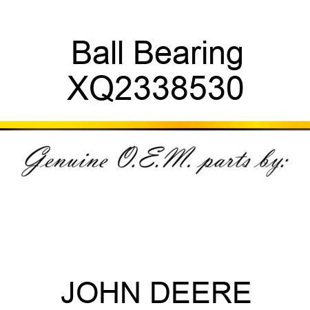 Ball Bearing XQ2338530