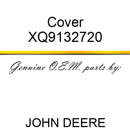 Cover XQ9132720