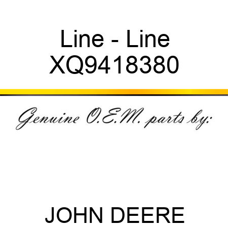 Line - Line XQ9418380
