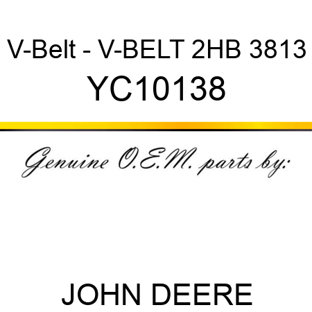 V-Belt - V-BELT 2HB 3813 YC10138